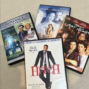 DVD Rom Com Movie Collection